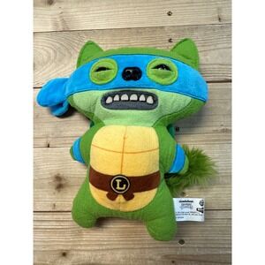 TMNT Leonardo Fuggler‎ Plush Nickelodeon Teenage Mutant Ninja Turtles
